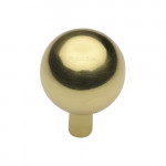 M Marcus Heritage Brass Sphere Design Cabinet Knob 28mm 